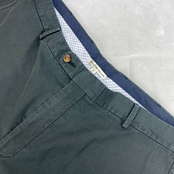 Peter Millar Other - Peter Millar Men's Solid Black Pima Cotton Flat Front Shorts 40